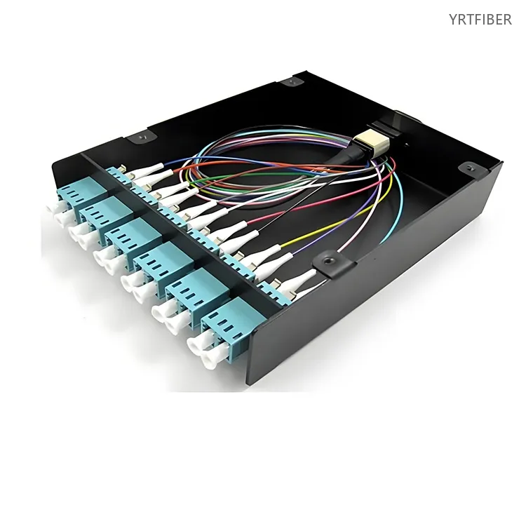 Sliding Rail ODF Distribution Frame – Pull-Out Sliding Tray Fiber Optic Distribution Frame for Rack Mount