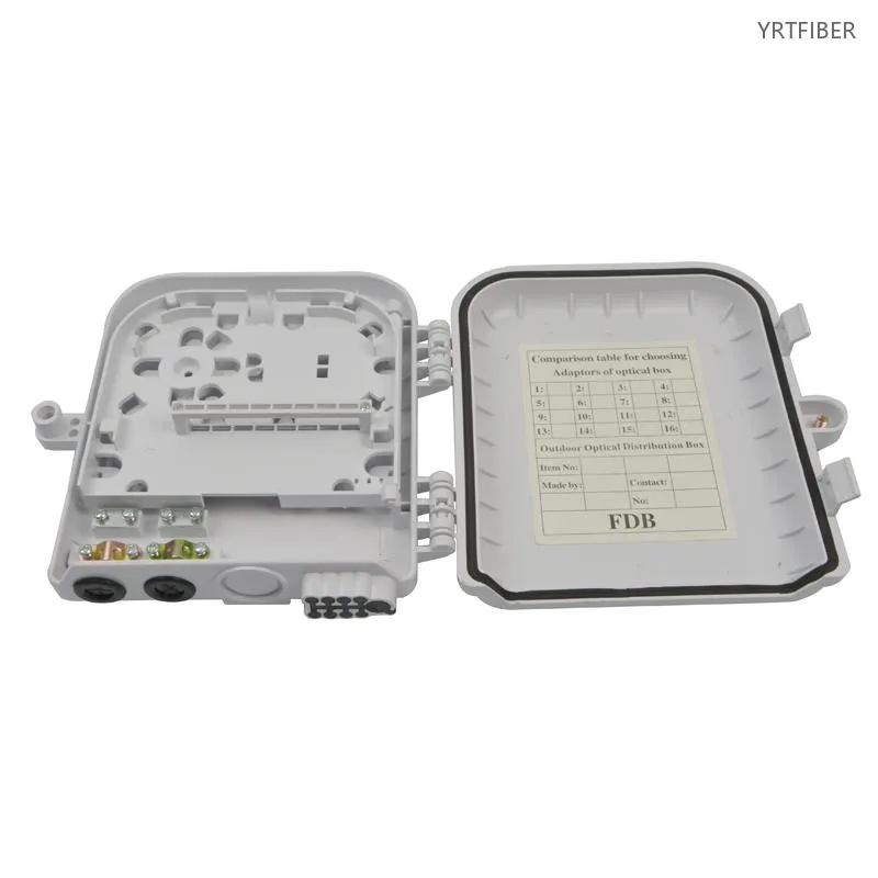 8-Port Fiber Terminal Box – Compact Indoor/Outdoor Enclosure for FTTH Drop Cable Termination