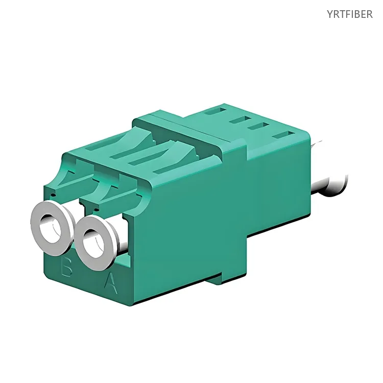 LC-LC Duplex Fiber Optic Adapter – Compact, High-Density Coupler for Network Panels