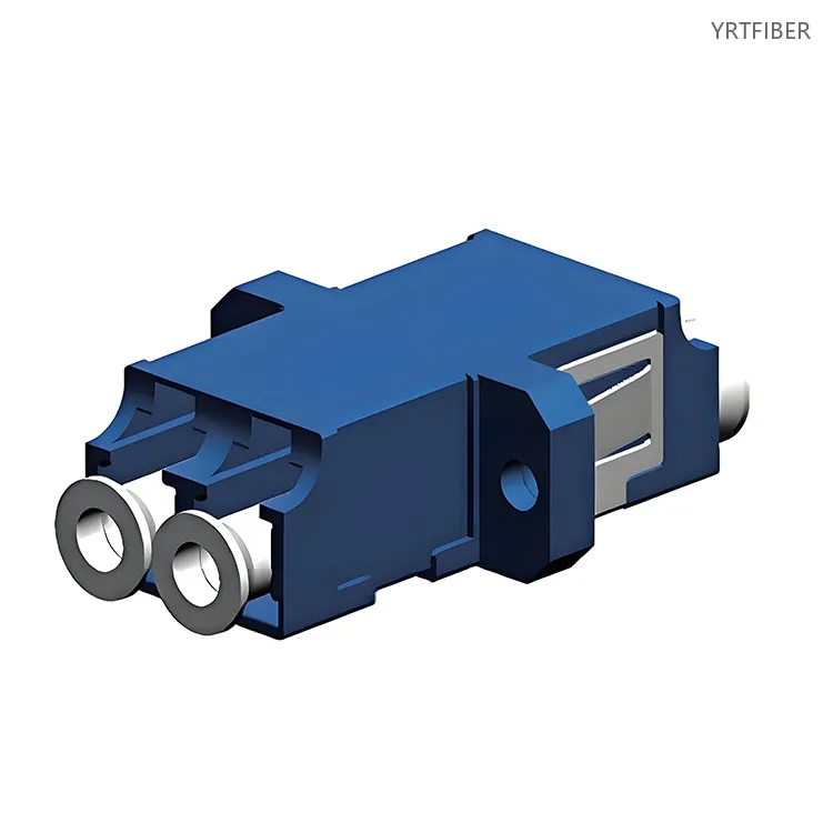 LC-LC Duplex Fiber Optic Adapter – Compact, High-Density Coupler for Network Panels