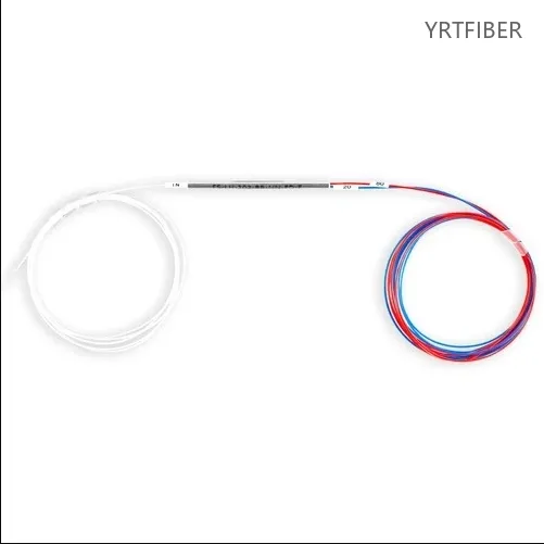 1×2 FBT Fiber Optic Splitter – Single‑mode Bare Fiber G652D/G657A