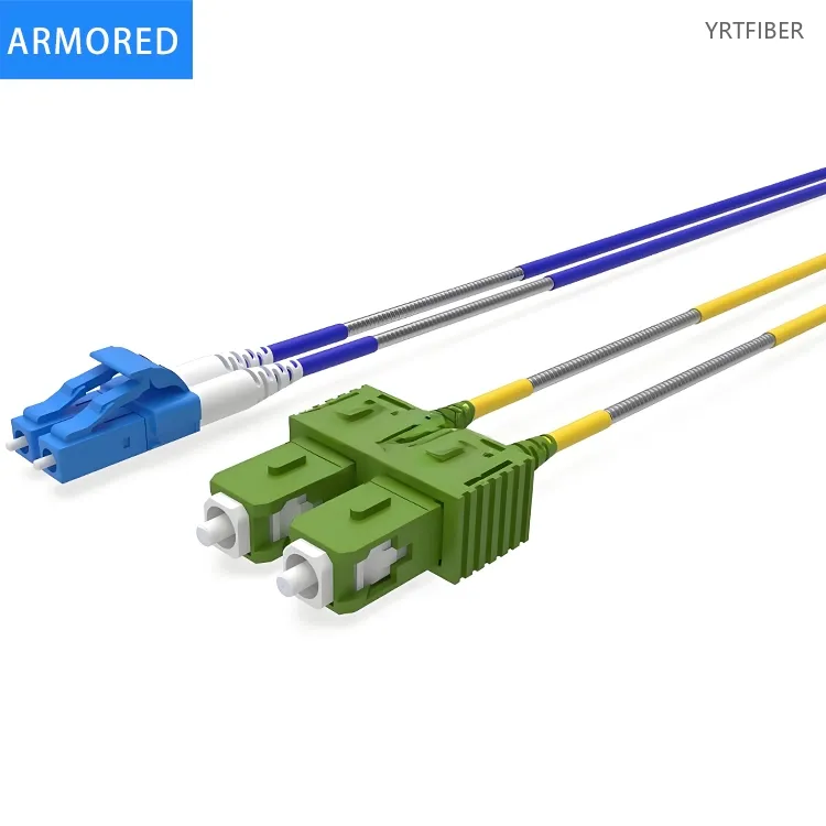 Armored Fiber Optic Patch Cables for Extreme Environments
