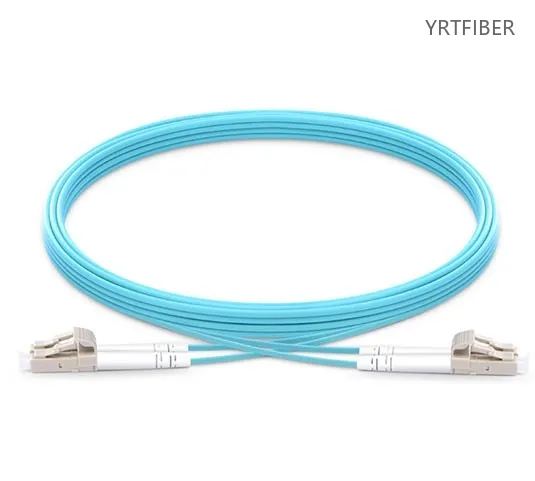 OM3 Simplex/Duplex Multimode Fiber Patch Cord – 50/125µm, 850nm VCSEL, LC/SC/FC/ST/MPO/MTP