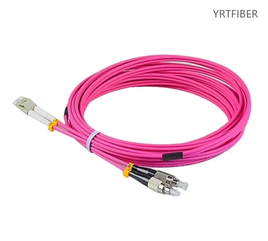 Многомодовый патч-корд волокна OM4 - 50 / 125 мкм, 850 нм VCSEL, LC / SC / FC / ST / MPO / MTP, симплексный / дуплексный