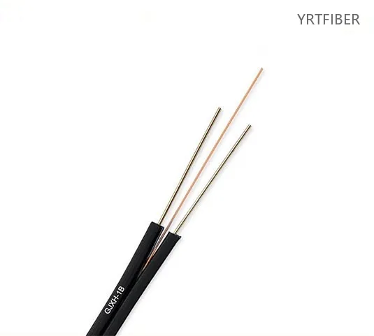 GJXH Bow-Type FTTH Drop Cable with 1 or 2 Core G652D/G657A single mode Fiber