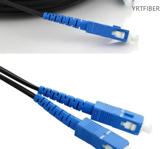 Pre-Connected FTTH Drop Cable with Factory-Terminated Connectors