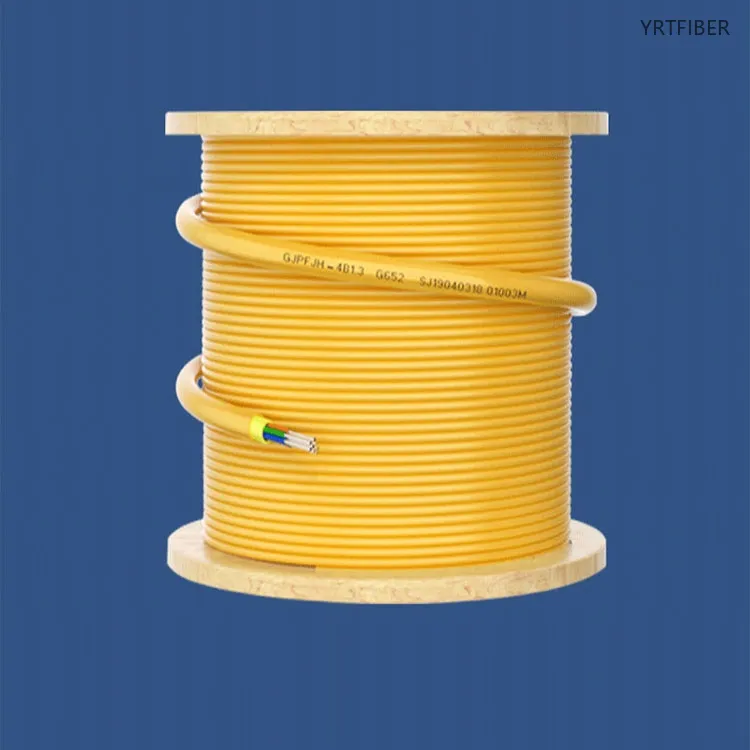 GJFJV Indoor Fiber Optic Cable – Tight-Buffered, Aramid Yarn, LSZH/PVC Jacket