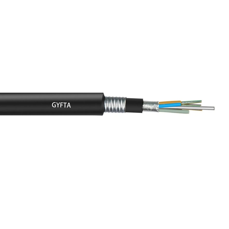 GYTA Stranded Loose Tube Light Armored Fiber Optic Cable – Aluminum Tape Armor, Anti-EMI