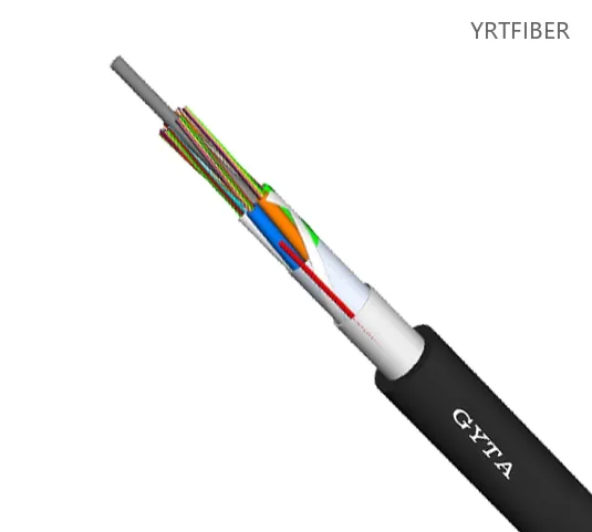 GYTA Stranded Loose Tube Light Armored Fiber Optic Cable – Aluminum Tape Armor, Anti-EMI