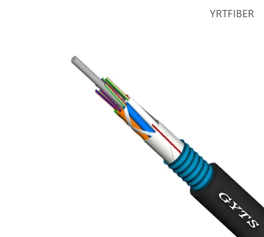 GYTS Stranded Loose Tube Armored Fiber Optic Cable – Steel Tape Armor, G.652D/G.655