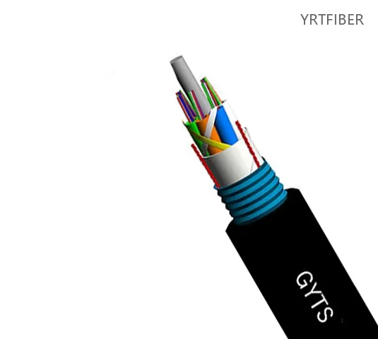 GYTS Stranded Loose Tube Armored Fiber Optic Cable – Steel Tape Armor, G.652D/G.655