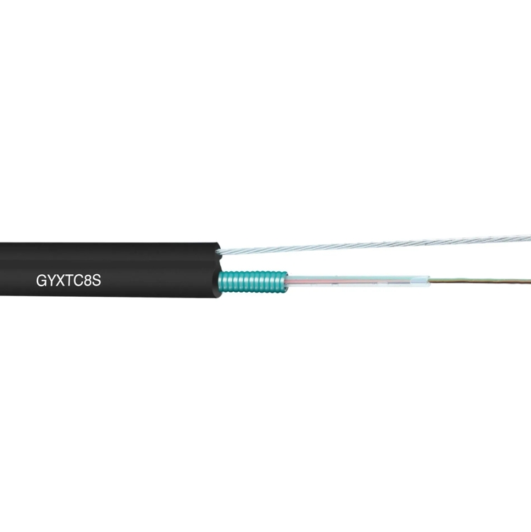 GYXTC8S Self-Supporting Figure 8 Aerial Fiber Optic Cable – G.652D/G.657