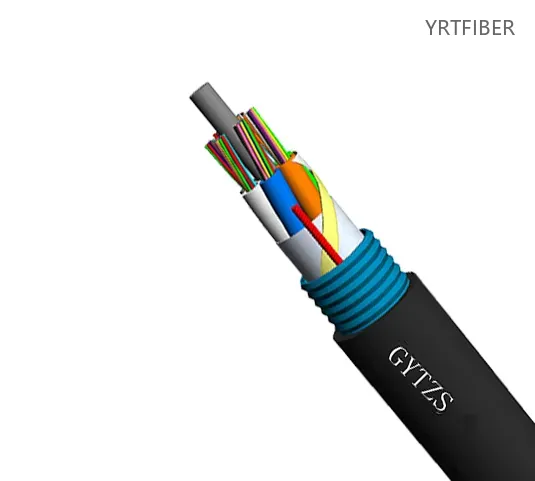 GYTZS Outdoor Flame-Retardant Armored Fiber Optic Cable – Steel Tape Armor, LSZH