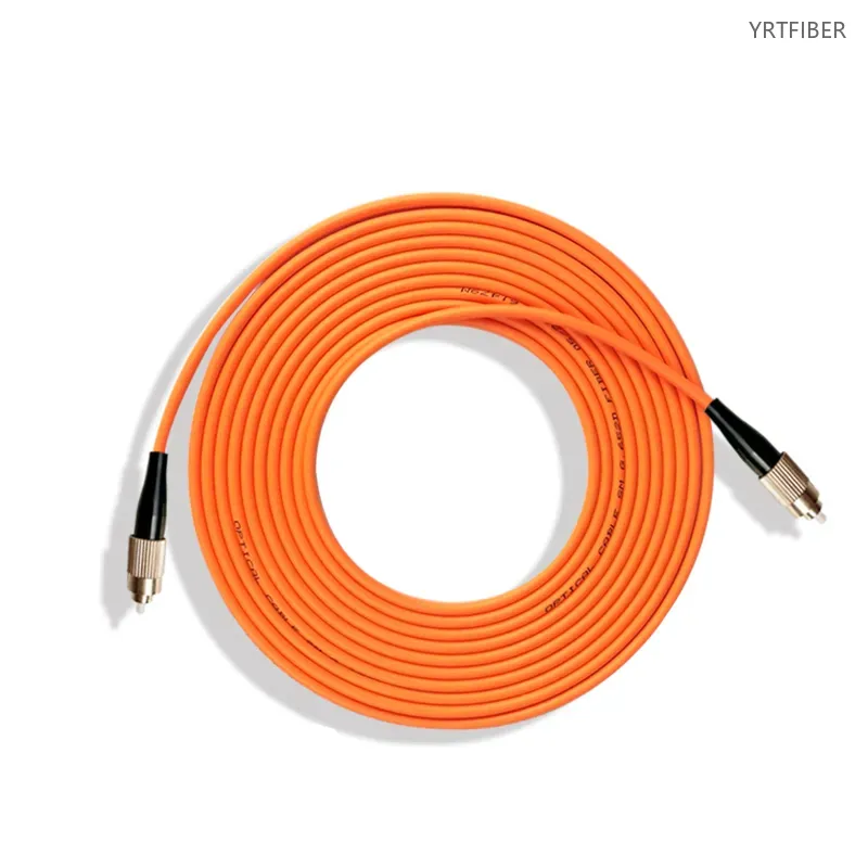 OM2 Simplex/Duplex Multimode Fiber Patch Cord – 50/125µm, 1G/10G, LC/SC/FC/ST
