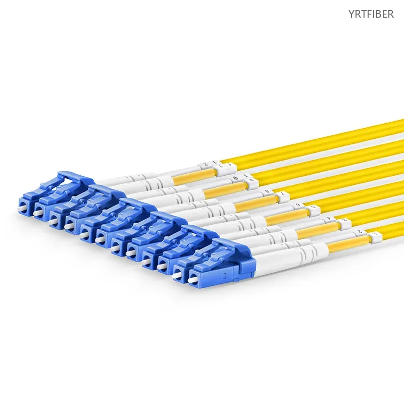 MTP-8 UPC (Female) to 4 x LC UPC Duplex MPO Fiber Jumper Cable for 40G Optical Modules