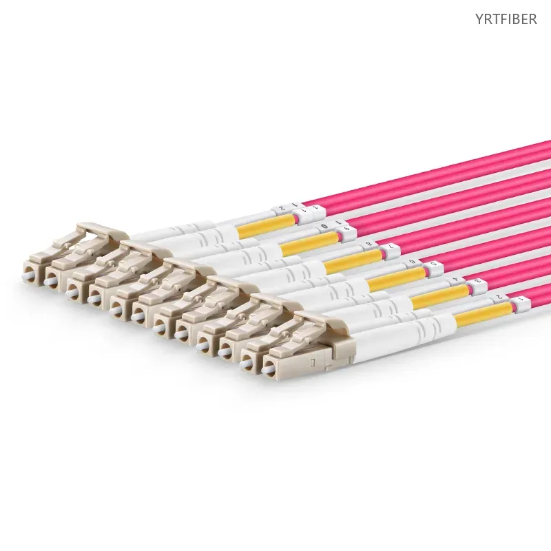 MTP-8 UPC (Female) to 4 x LC UPC Duplex MPO Fiber Jumper Cable for 40G Optical Modules