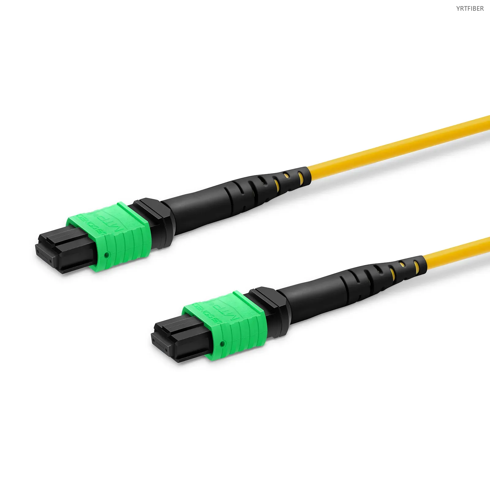MTP to MTP High-Density Fiber Patch Cord – 8/12/24 Fibers, Multimode & Singlemode, OFNP
