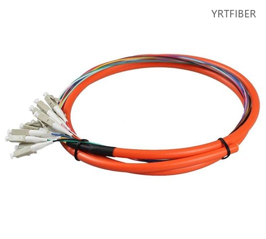 12-core pigtail (single-mode/multi-mode) | Factory pre-terminated, low loss, suitable for ODF/data center fast splicing