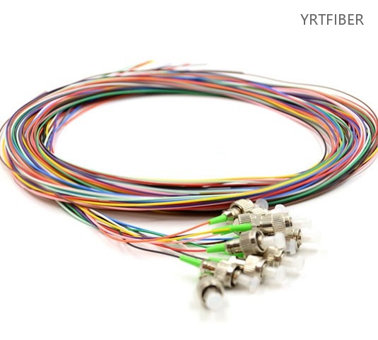 12-core pigtail (single-mode/multi-mode) | Factory pre-terminated, low loss, suitable for ODF/data center fast splicing