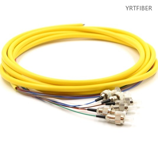 12-core pigtail (single-mode/multi-mode) | Factory pre-terminated, low loss, suitable for ODF/data center fast splicing