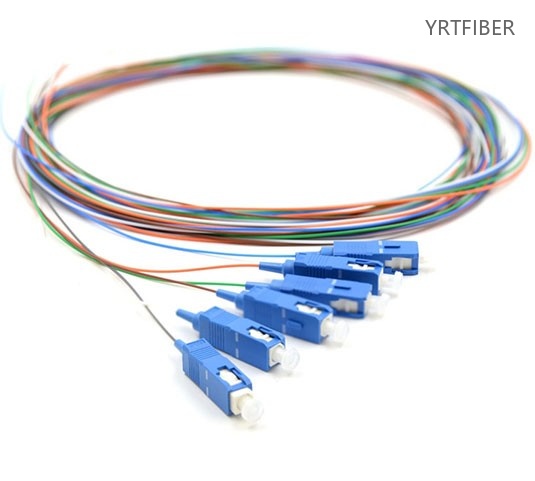 12-core pigtail (single-mode/multi-mode) | Factory pre-terminated, low loss, suitable for ODF/data center fast splicing