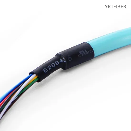 Multimode Dual-core Fiber Optic Pigtail with LSZH Jacket for Transceivers