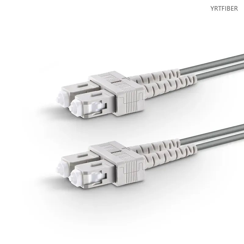 OM1/OM2 Armored Fiber Optic Patch Cord – Stainless Steel or Aluminum Armor, LSZH/PVC