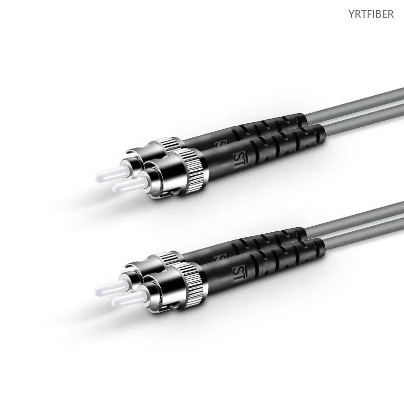 OM1/OM2 Armored Fiber Optic Patch Cord – Stainless Steel or Aluminum Armor, LSZH/PVC