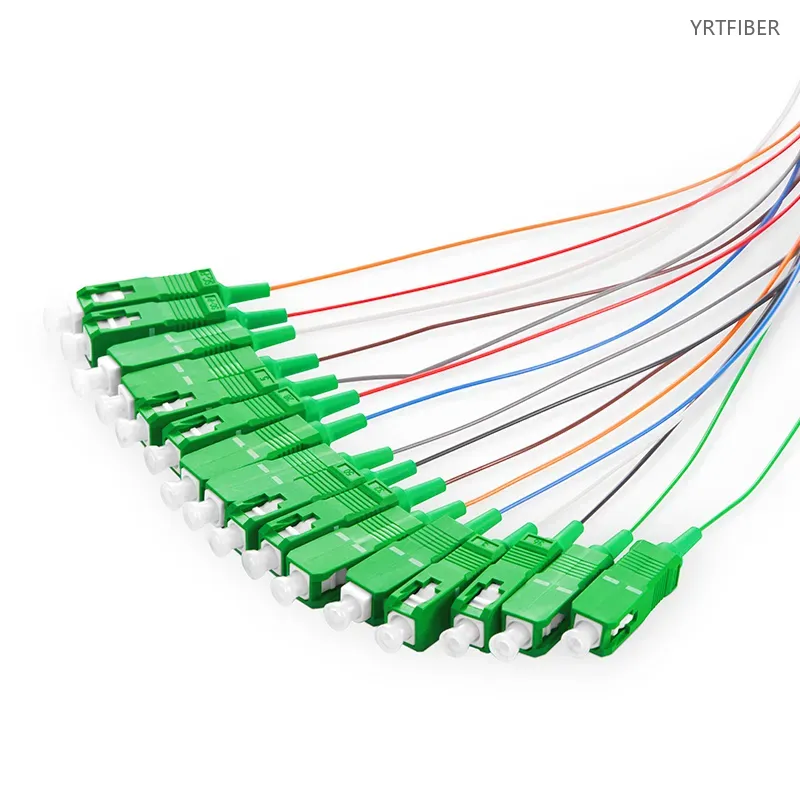 1x16 PLC Mini Fiber Optic Splitter – Steel Tube Design for Efficient Signal Distribution