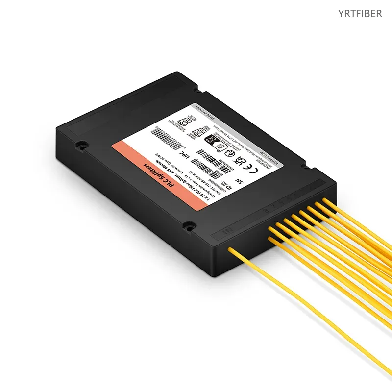 1x16 PLC Fiber Splitter in ABS Enclosure with SC/APC Connectors – Singlemode G652D/G657A