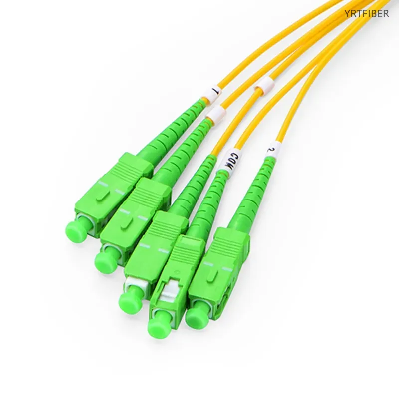 Custom 1x4 ABS Fiber Splitter - SC/LC/FC/ST Connectors (UPC/APC)