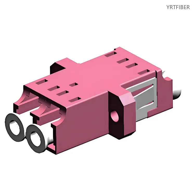 LC-LC Duplex Fiber Optic Adapter – Compact, High-Density Coupler for Network Panels