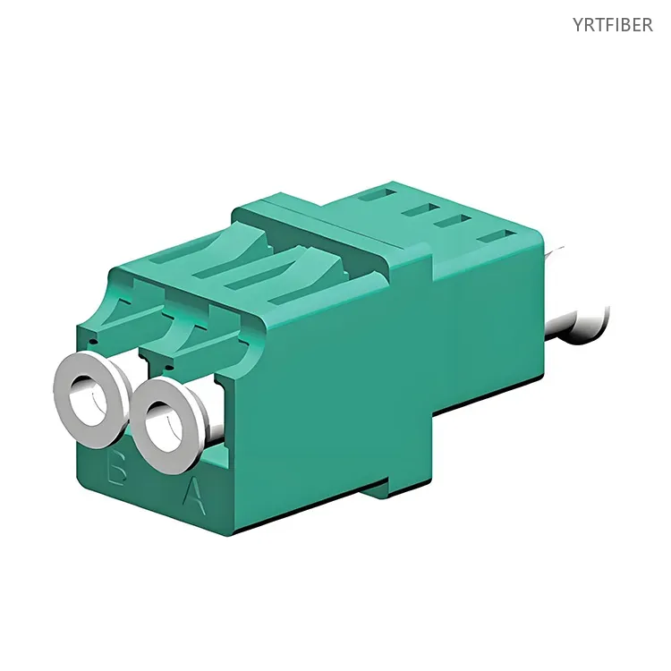 LC-LC Duplex Fiber Optic Adapter – Compact, High-Density Coupler for Network Panels