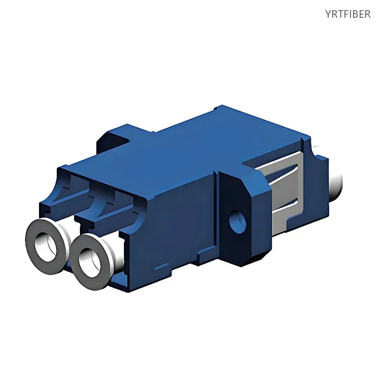 LC-LC Duplex Fiber Optic Adapter – Compact, High-Density Coupler for Network Panels