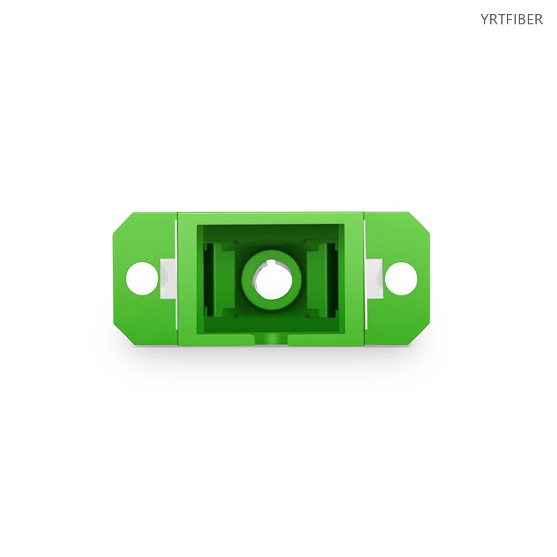 SC-FC Hybrid Fiber Optic Adapter – Duplex Flange Coupler for Singlemode Networks