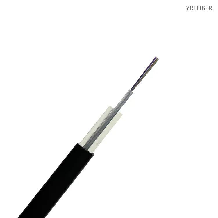 GYFBY/GYFXY Elliptical Flat Fiber Optic Cable – FRP Strength Members, PE Sheath