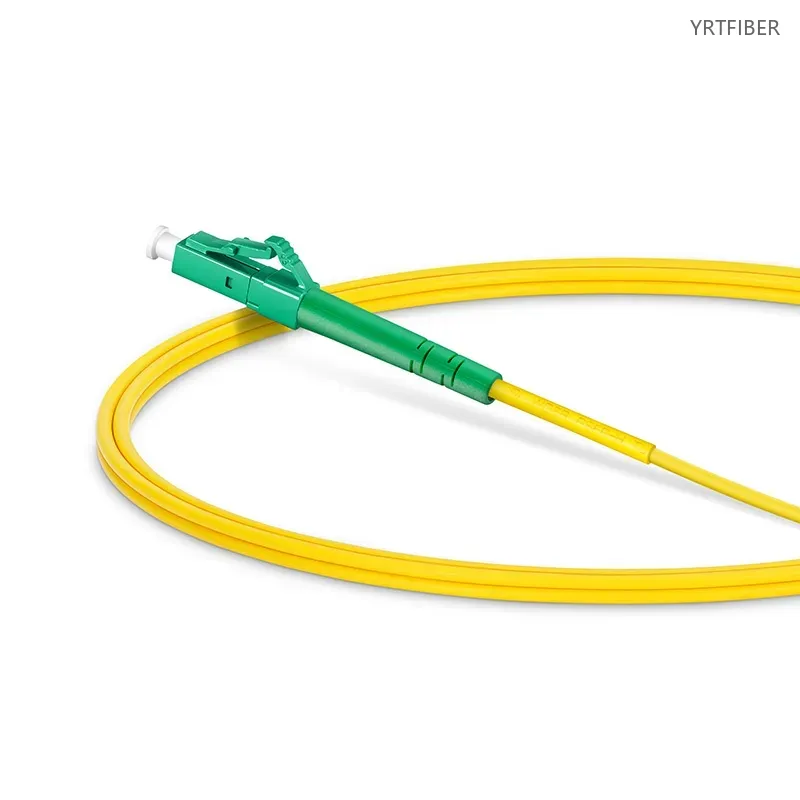 LC-LC APC Simplex/Duplex Single Mode (OS2) Fiber Patch Cord – G.657.A1, 2.0mm, Riser (OFNR)