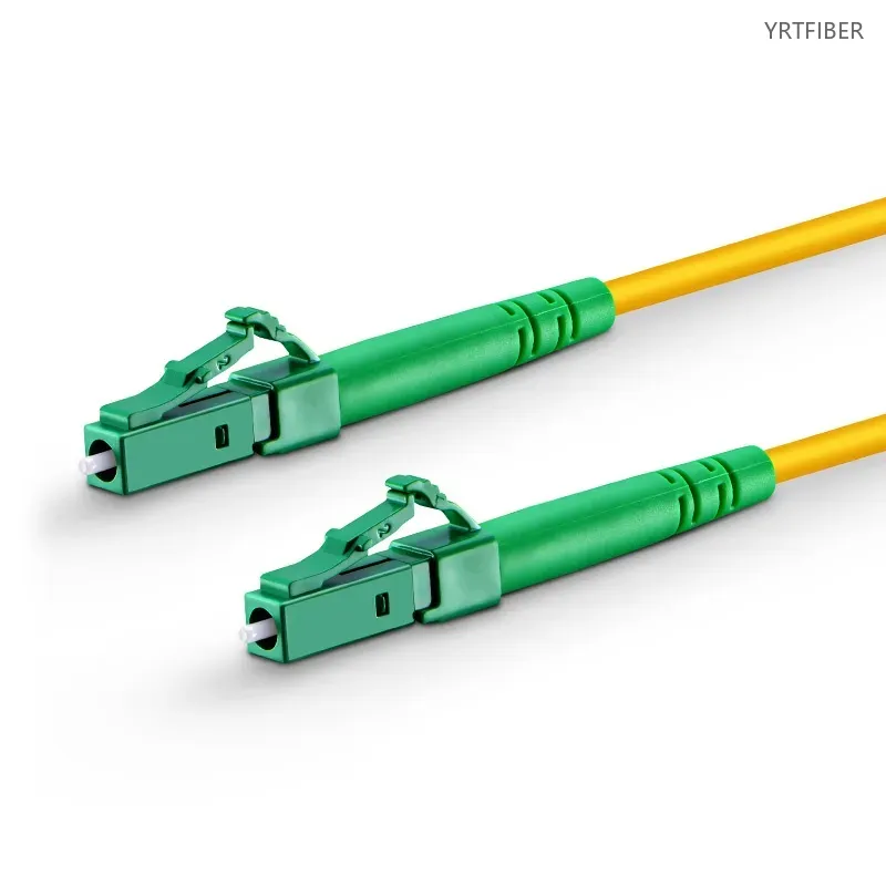 LC-LC APC Simplex/Duplex Single Mode (OS2) Fiber Patch Cord – G.657.A1, 2.0mm, Riser (OFNR)