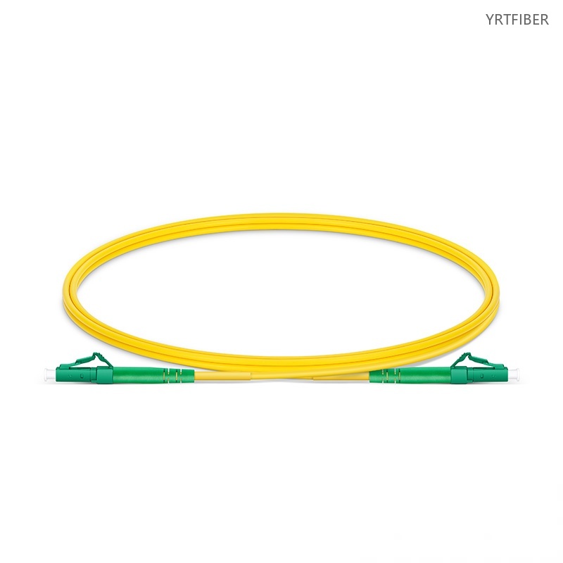 LC-LC APC Simplex/Duplex Single Mode (OS2) Fiber Patch Cord – G.657.A1, 2.0mm, Riser (OFNR)