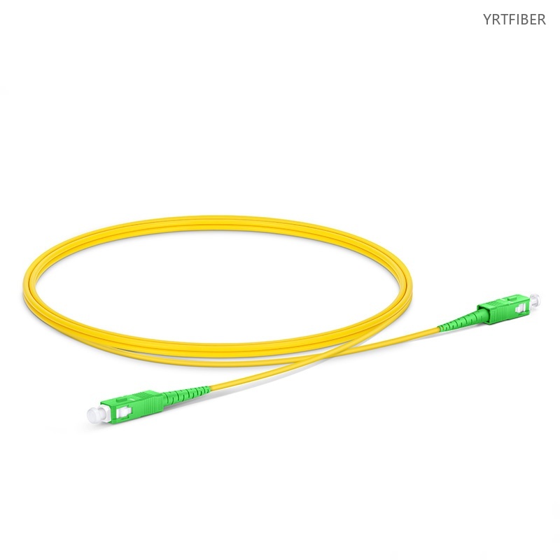 SC-SC APC Simplex/Duplex Single Mode (OS2) Fiber Patch Cord – G.657.A1, 2.0mm, Riser (OFNR)