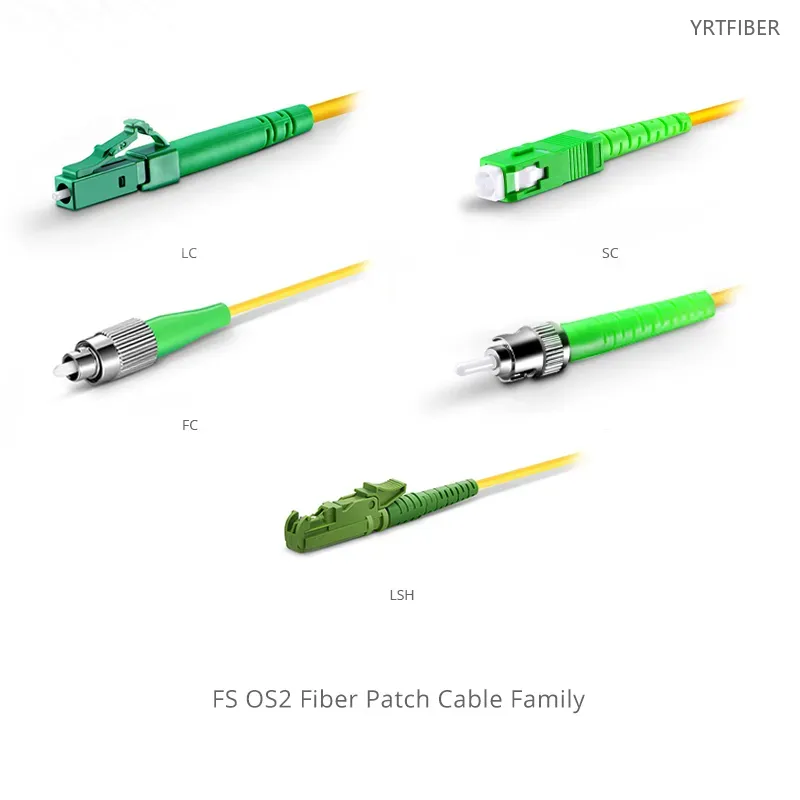 SC-SC APC Simplex/Duplex Single Mode (OS2) Fiber Patch Cord – G.657.A1, 2.0mm, Riser (OFNR)