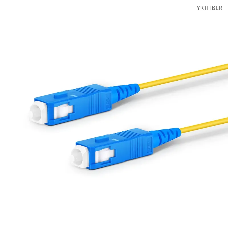 Cordon de raccordement fibre SC-SC UPC OS2 | Cavalier Simple
