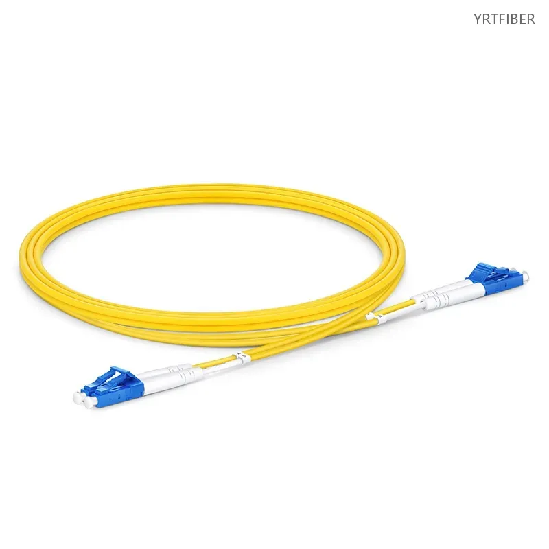 LC-LC UPC Simplex/Duplex Single Mode (OS2) Fiber Patch Cable – Riser (OFNR), 2.0mm Tight-Buffered