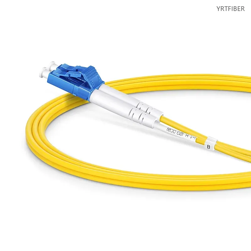 LC-LC UPC Simplex/Duplex Single Mode (OS2) Fiber Patch Cable – Riser (OFNR), 2.0mm Tight-Buffered