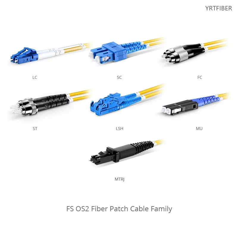 LC-LC UPC Simplex/Duplex Single Mode (OS2) Fiber Patch Cable – Riser (OFNR), 2.0mm Tight-Buffered