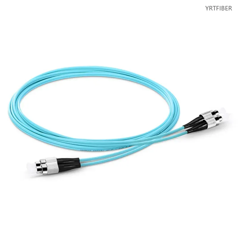FC-FC UPC Fiber Patch Cable – Simplex OS2 or Duplex OM4, 2.0mm Riser-Rated Jacket