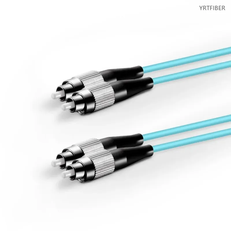FC-FC UPC Fiber Patch Cable – Simplex OS2 or Duplex OM4, 2.0mm Riser-Rated Jacket