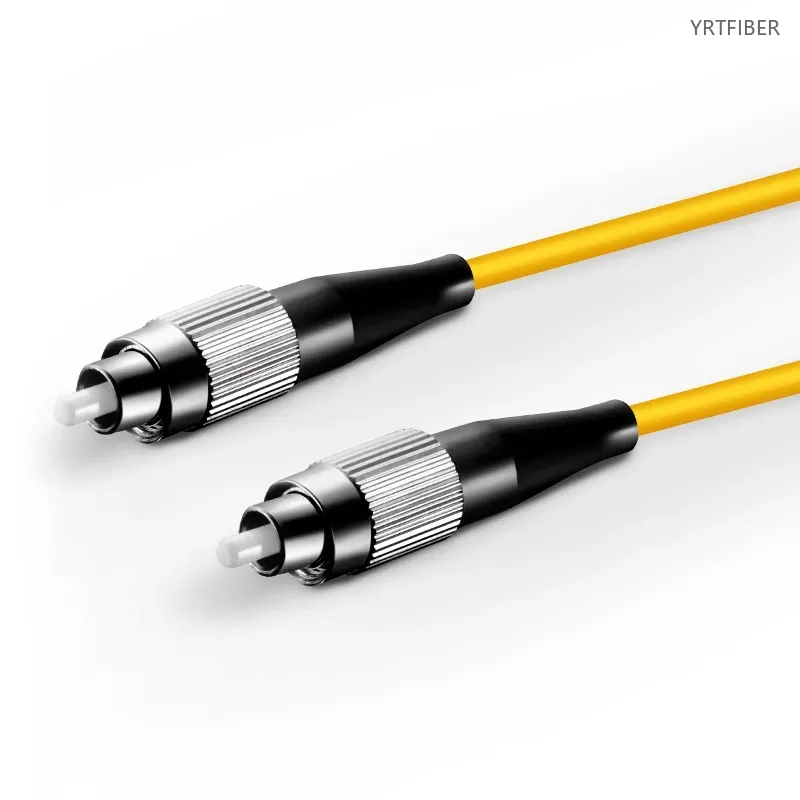 FC-FC UPC Fiber Patch Cable – Simplex OS2 or Duplex OM4, 2.0mm Riser-Rated Jacket