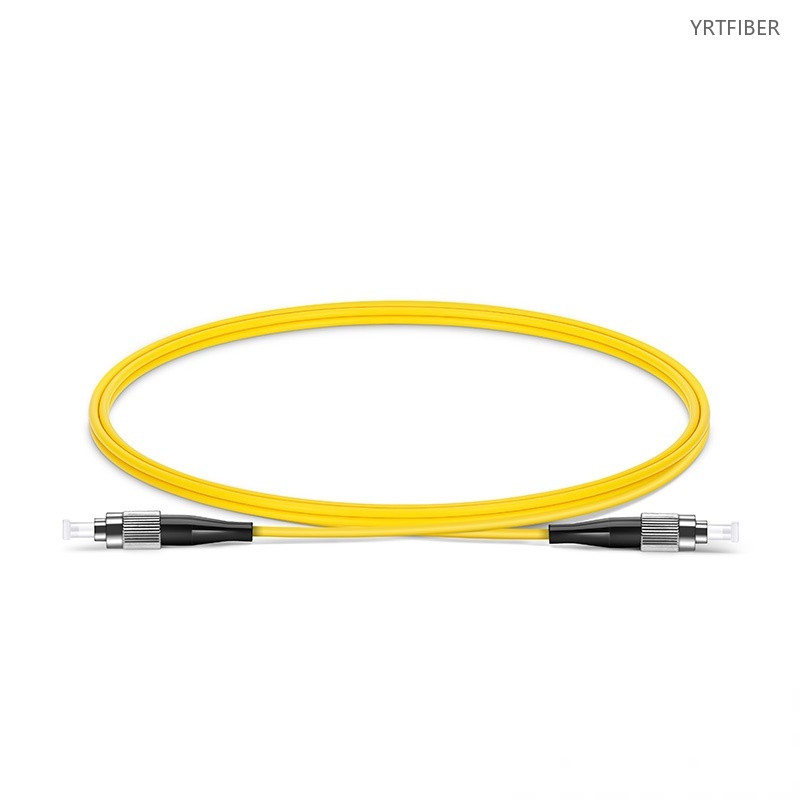 FC-FC UPC Fiber Patch Cable – Simplex OS2 or Duplex OM4, 2.0mm Riser-Rated Jacket