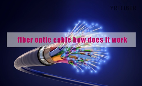 fiber optic cable how does it work